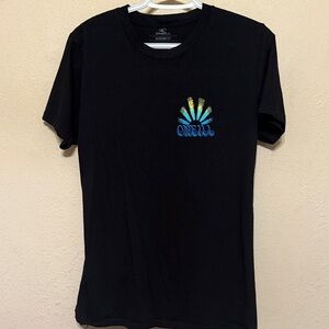 O'Neill Black Tee with Colorful Logo